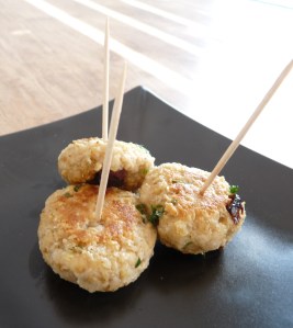 Bouchée aux tomates sechées et à la coriandre