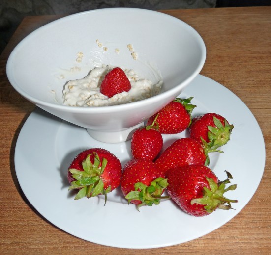 Bircher aux fraises