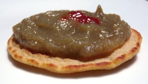 Végé-bliniset purée d'aubergine