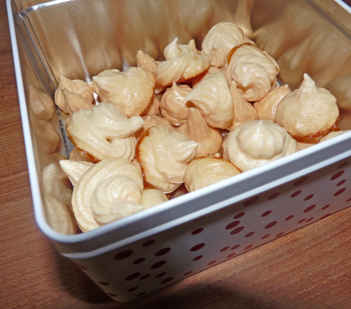 Meringues à l'eau de rose