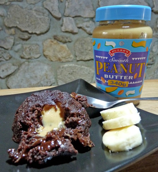 Coeur coulant au beurre de cacahuète