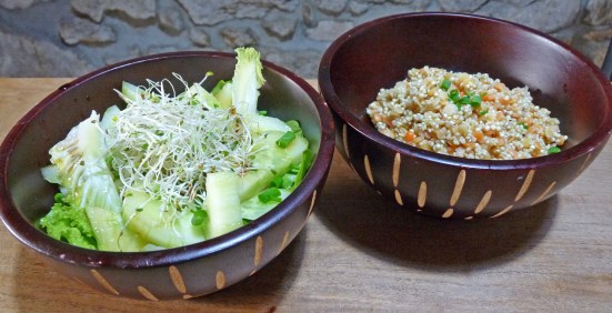 Duo de salades à la Lignac