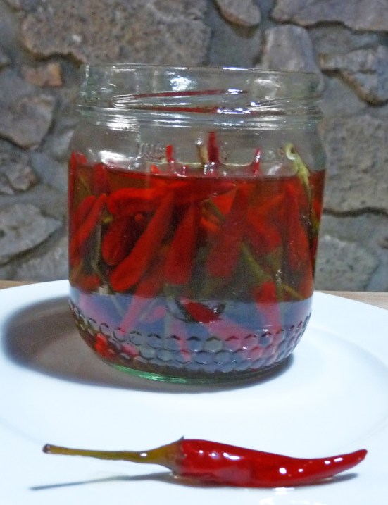 Huile piquante Huile piquante