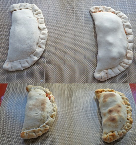 Pizzas calzones
