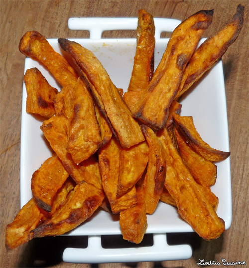 Frites de patate douce Frites de patate douce