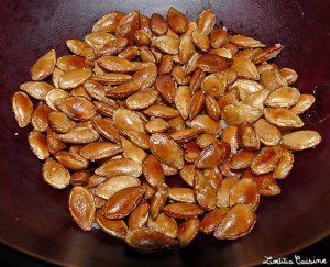 Graines de courge popsées