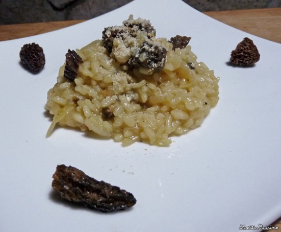 Risotto aux morilles