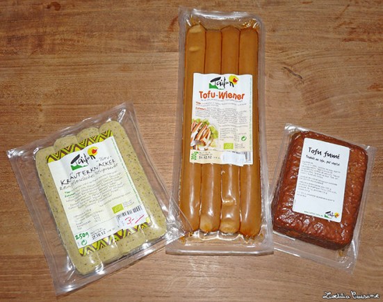 Saucisses veggie taifun