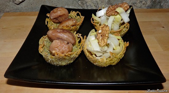 Nid de pommes-de-terre garnis