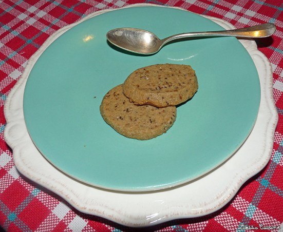 Sablés au citron et graines de chia