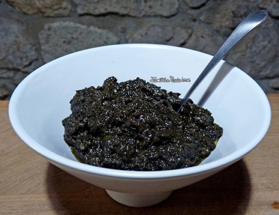 Purée d'olives noires