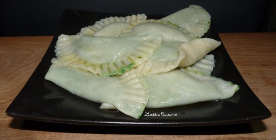 Raviolis épinards-ricotta