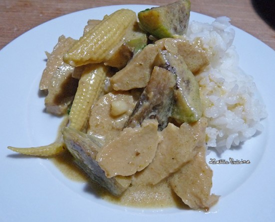 Curry vert veggie Curry vert veggie