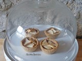 Tartelettes pommes, amandes et caramel&nbsp;{Végane}