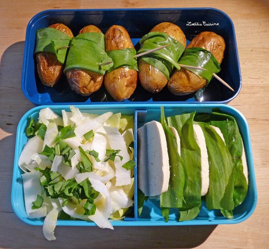 Bento à l'ail des ours