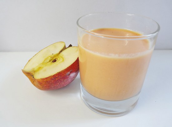 Smoothie protéiné pomme carotte