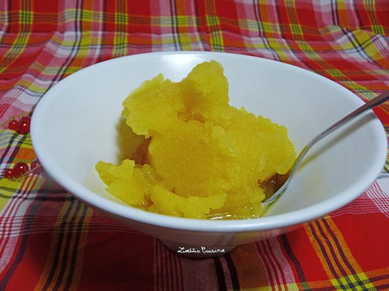Sorbet au maracuja (fuit de la passion)