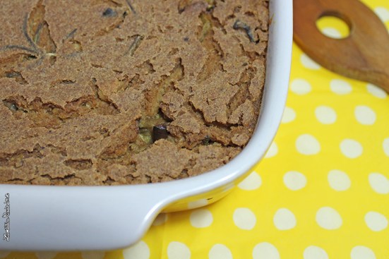Pudding salé aux aubergines, romarin 
