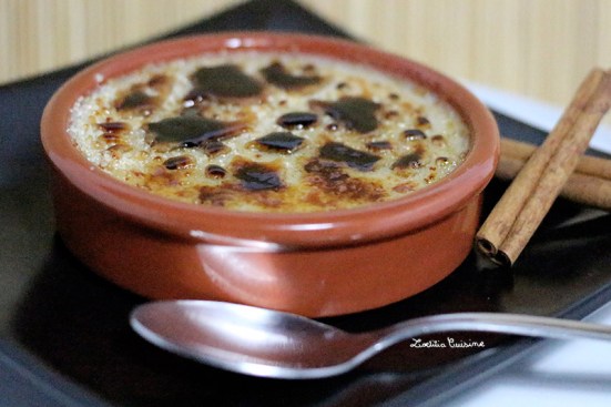 Crèmes brûlées coco épices