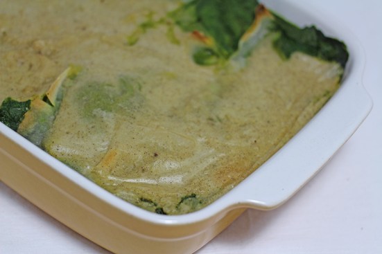 Lasagnes aux épinards