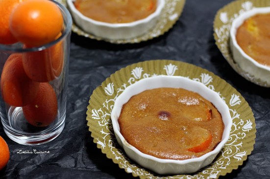Minis clafoutis aux kumquats