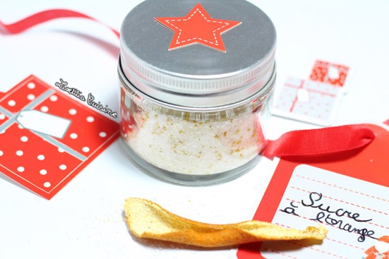 Sucre à l'orange maison