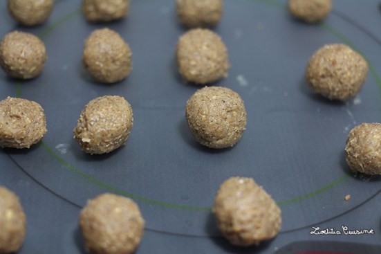 Truffes pralinées chocolat blanc coco