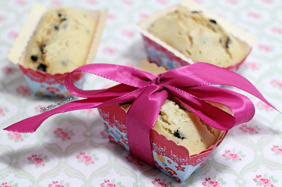 Petits cakes aux myrtilles