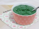 Crème de fruits crue à la spiruline {Pour le&nbsp;petit-déjeuner}