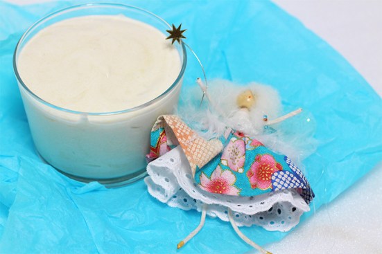 Mousse coco rhubarbe