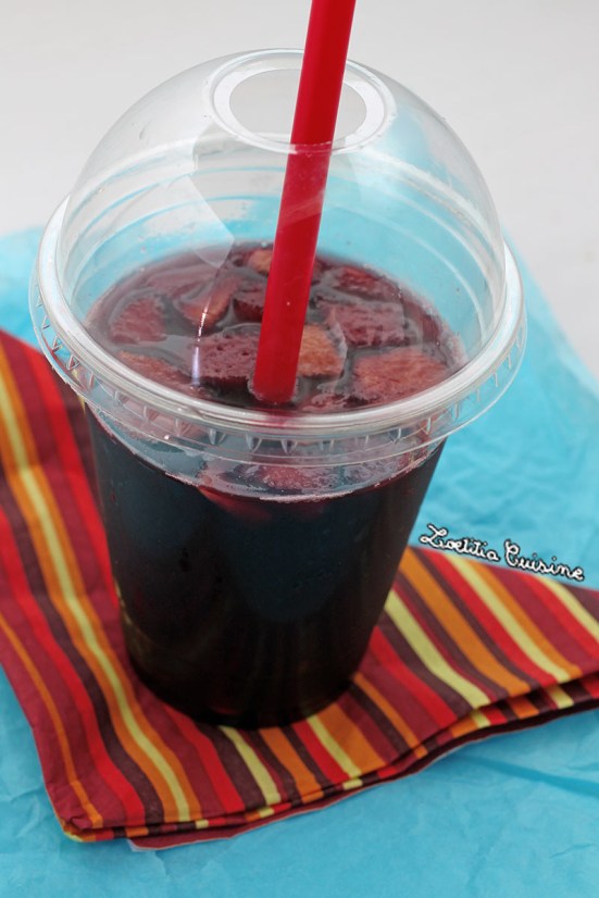 Sangria aux abricots du valais