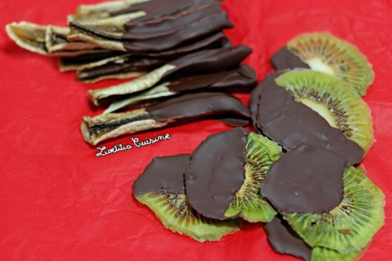 Fruits seches au chocolat