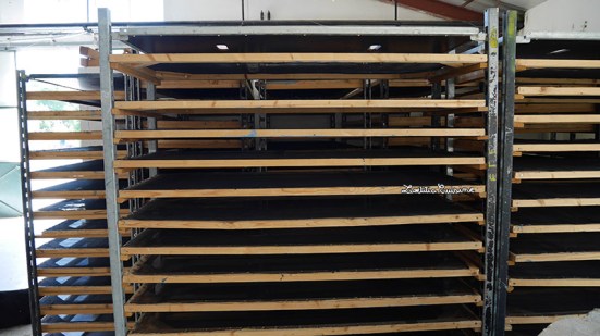 Plateaux de déshydratation