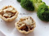Tartelettes de chanterelles sauce fromagère {Vegan} – Tu peux ou tu peux pas&nbsp;?