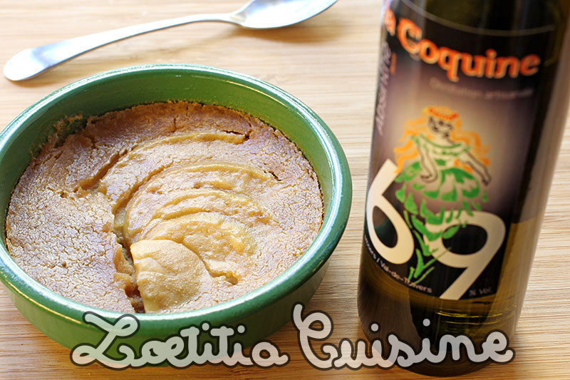 Gratins de pommes à l'absinthe "La coquine 69"