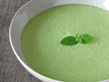 Gaspacho de courgettes à la menthe {Végane et&nbsp;cru}