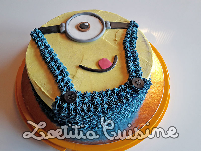 Gâteau minion