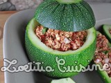 Courgettes farcies aux flocons d&rsquo;avoine {Véganes et sans&nbsp;gluten}
