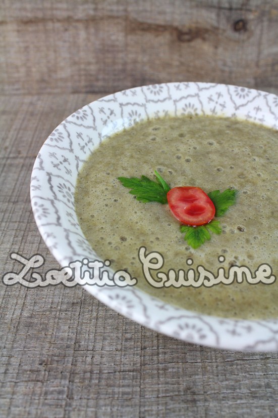 Soupe de lentilles au citron