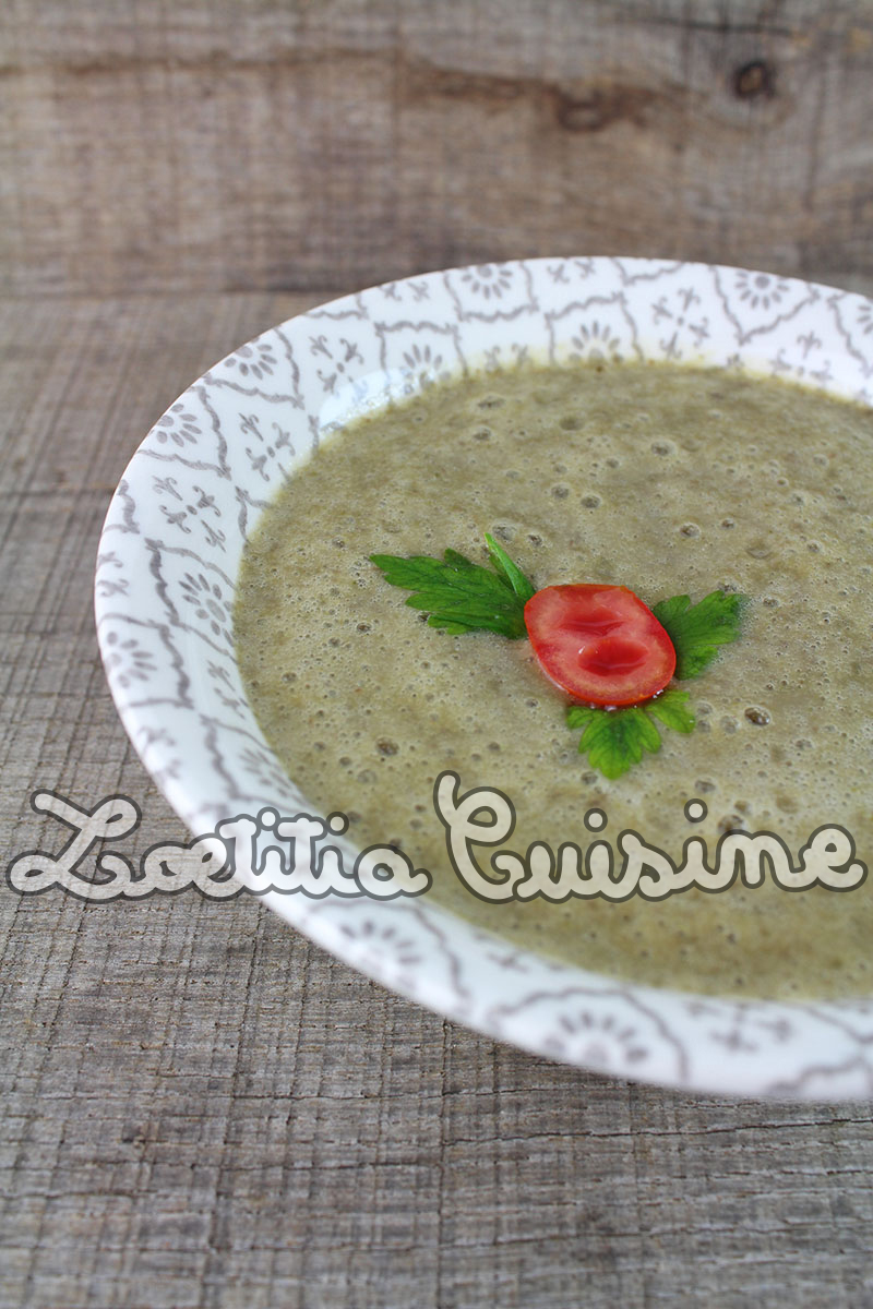 Soupe de lentilles au citron
