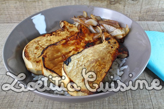 Shirashi de pleurotes panicaut