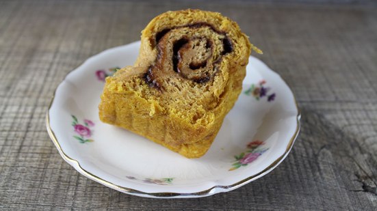 Bioche végane à la courge