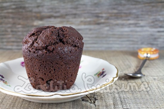 Muffin double chocolat